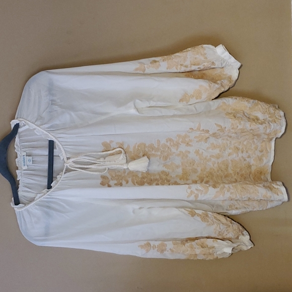 Sundance Dulce De Leche Blouse Size XS - Picture 5 of 11